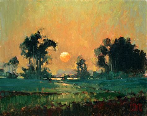 Sunrise Sunset Painting Ahead Of The Sun How To Paint Plein Air
