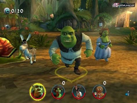 Další Ukázky Z Akční Hry Shrek 2 The Game Gamescz