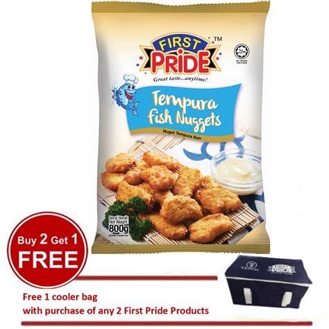 Ada yang pernah makan first pride home spiced? First Pride Tempura Fish Nuggets 800g | MyGroser