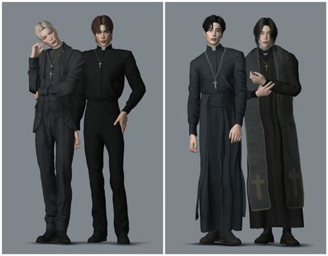 Priest Plazasims On Patreon Sims 4 Sims 4 Mods Clothes Sims 4