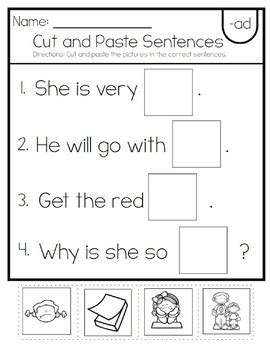 Great for building kindergarten and first grade literacy! Cvc Words Simple Sentences For Kindergarten To Read Pdf : Read and match cvc sentence worksheet ...