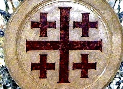 The History And Significance Of The Jerusalem Cross Catholic Faith