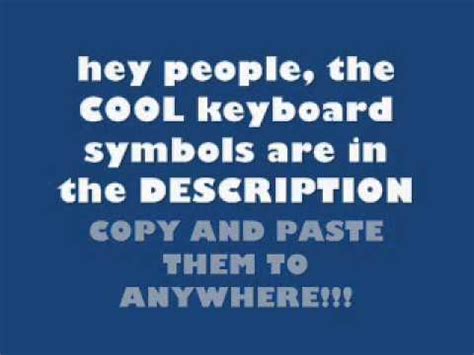 It generates the fonts using a series of unicode symbols, which is what allows you to copy and paste them. Cool keyboard symbols! (♥ ♠ ☢☣) - YouTube