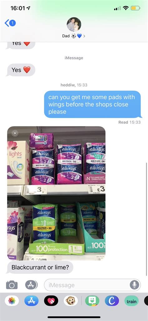 People Enjoyed This Dads Response To His Daughters Request To Buy Sanitary Towels The Poke