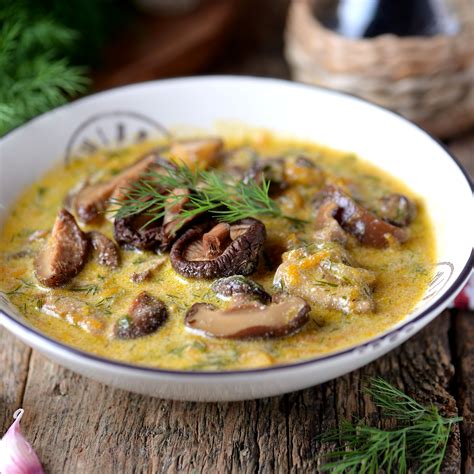 Custom Culinary Sherried Wild Mushroom Soup