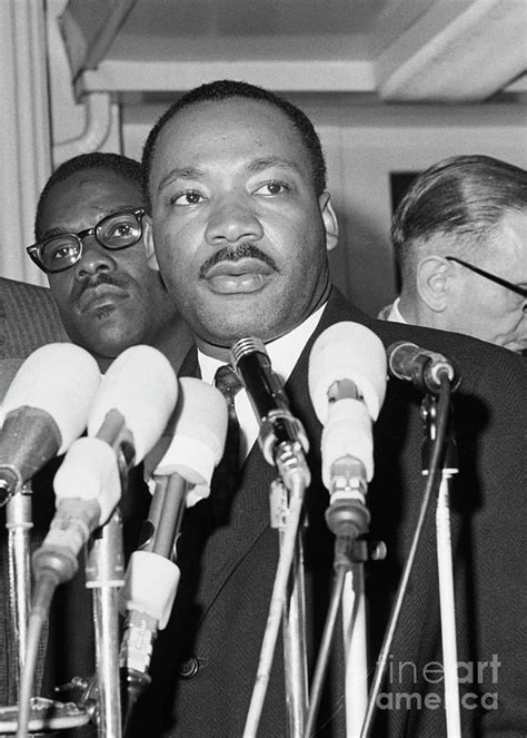 Rev Dr Martin Luther King Talks Photograph By Bettmann Fine Art America