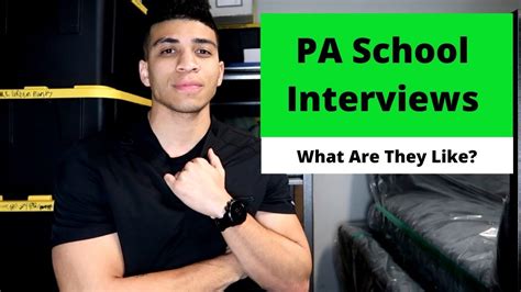 What Pa School Interviews Are Like My Experiences Youtube