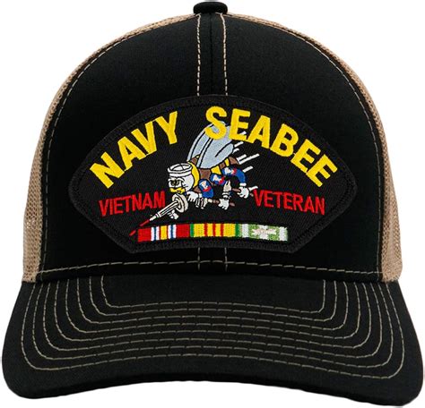 Patchtown Us Navy Seabee Vietnam Veteran Hatballcap