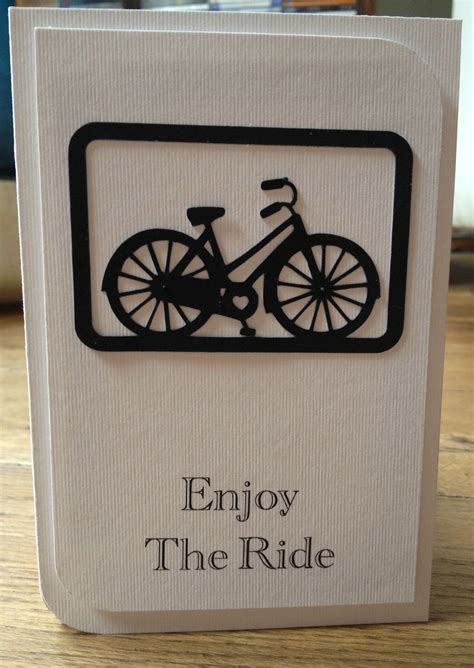 See more ideas about cards, silhouette cameo cards, inspirational cards. Silhouette bicycle card for Addicted to Stamps | Bicycle ...