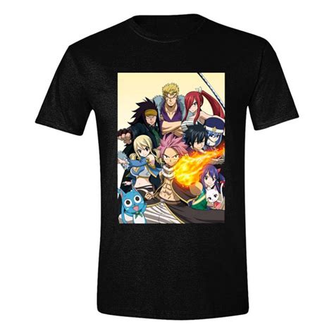 Camiseta Fairy Tail All Characters Por 1671€ Qué Friki