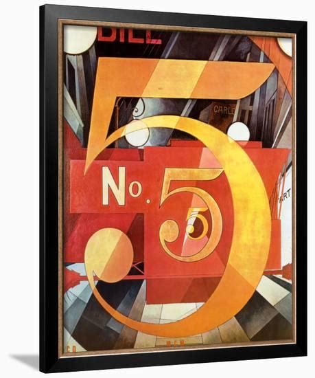 The Figure 5 In Gold 1928 Prints Charles Demuth