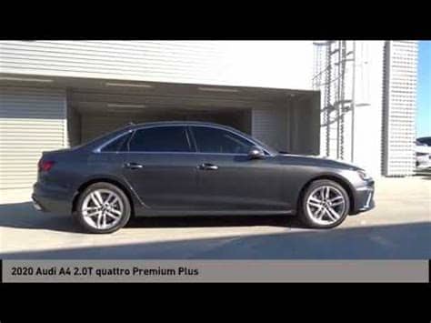 2020 Audi A4 San Antonio TX 0N005507 - YouTube