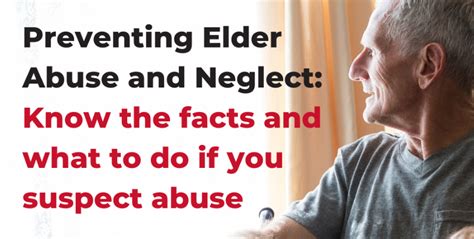 Preventing Elder Abuse And Neglect