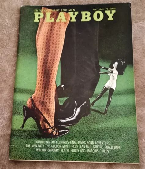 Playboy May Ian Fleming James Bond Vintage Mens Magazine S Retro Picclick