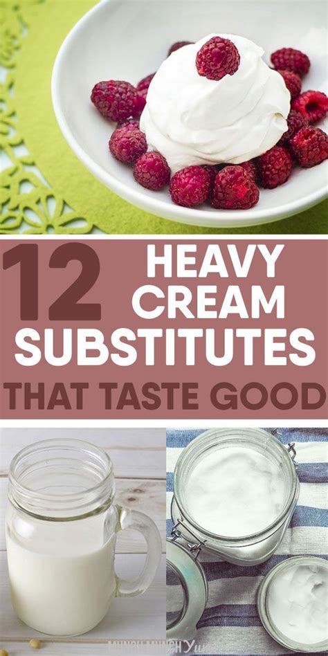 What i can tell you is that a good all purpose flour is adaptable. Heavy Cream Substitutes #dairyfree HEAVY CREAM SUBSTITUTES ...