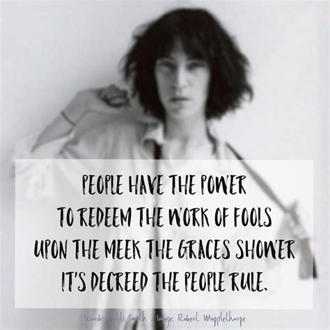 Listening To Just Kids By Patti Smith Thought These Lyrics Might Seem