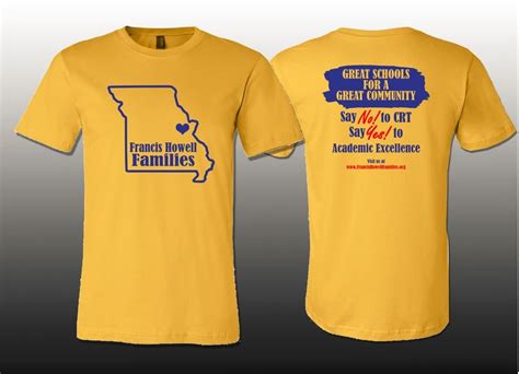 Get Your Own Francis Howell Families T Shirt Francis Howell Families