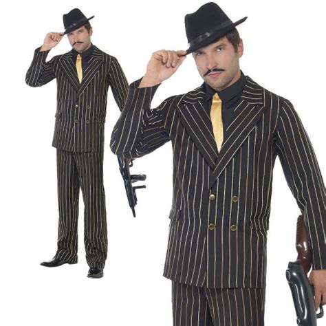 Gangster Costume Male Halloween Wallpaper Gallery