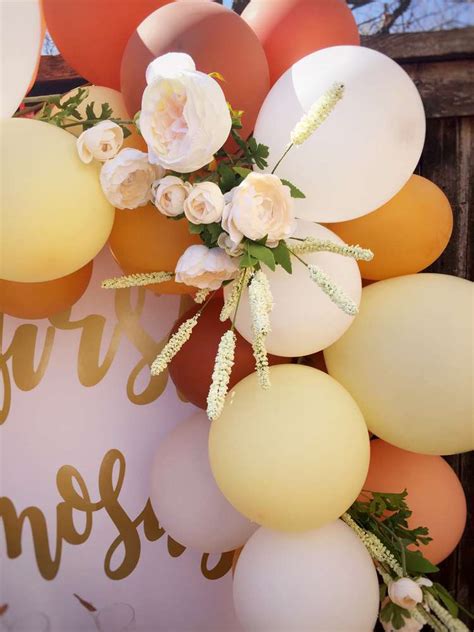 Use fall foliage, pinecones, fruits and berries to decorate your bridal shower. Morning Mimosa Bridal Shower - Bridal Shower Ideas - Themes