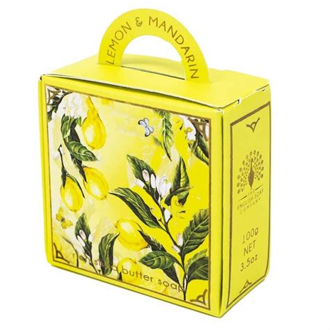 English Soap Company Lemon And Mandarin Gift Bag Soap King I Soap