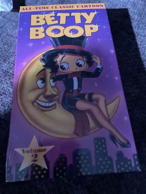 Betty Boop Vol 2 Volume 2 Vhs 2000 Classic Cartoon New