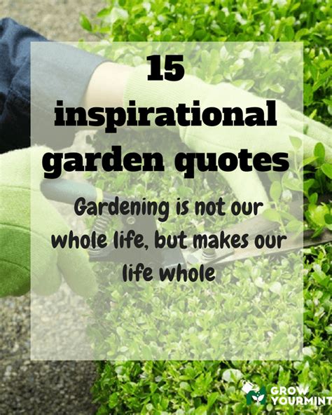 Inspirational Garden Quotes Funny Shortquotescc