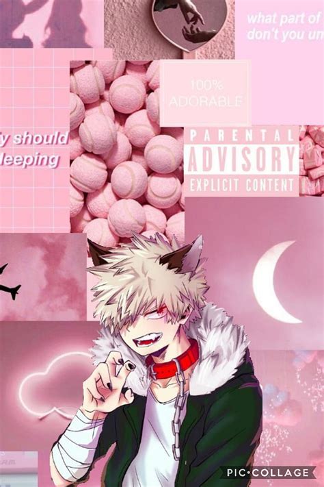 Cute Bakugo Anime Bnha Mha Pink Weeb Hd Phone Wallpaper Peakpx