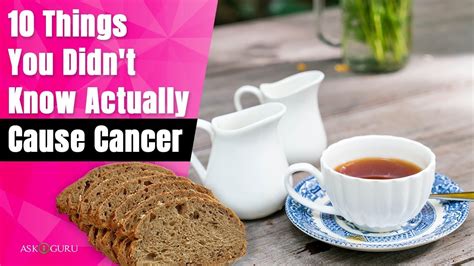 Some of these metals, along with preservatives, carriers and contaminants in tattoo inks, are known to be toxic and can potentially cause cancer. 10 EVERYDAY THINGS THAT MAY GIVE YOU CANCER | TOP 10 ...