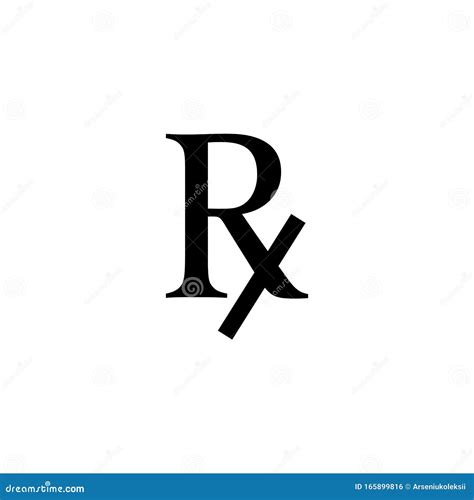 Medical Regular Prescription Form Cartoon Vector