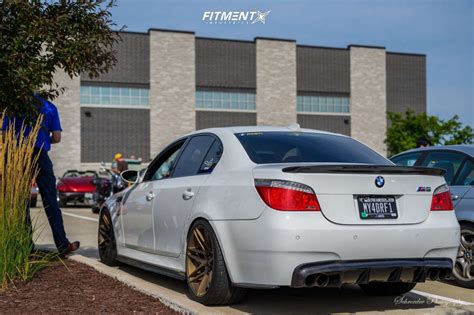 BMW M Base With X Forgestar F And Michelin X On Lowering Springs