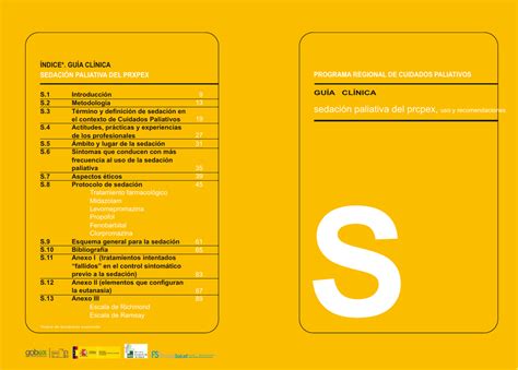 Orientaciones para la toma de decisiones en la práctica sedación paliativa y marco social desde la perspectiva enfermera.rev. Guía de Sedación