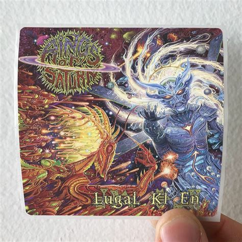 Rings Of Saturn Lugal Ki En 1 Album Cover Sticker