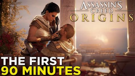 Assassin S Creed Origins First 90 Minutes Of 4K GAMEPLAY YouTube