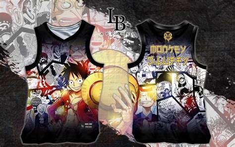 Full Sublimation Anime Inspired Basketball Jersey - ONE PIECE | Lazada PH