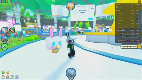 Pet Simulator X Huge Easter Bunny Value Hold To Reset