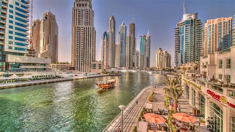 Free Download Dubai City Urban Skyscrapers Wallpaper Wallpaper Stream