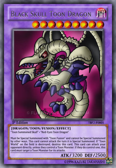 Custom Yugioh Cards Digimon Adventure Pokemon Fusion Black Skulls