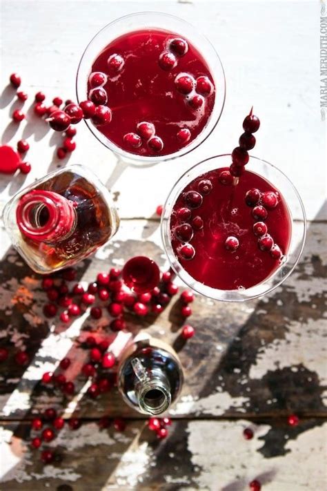 Bourbon christmas cocktail the best bourbon cocktail recipes from undeniable. Maple Cranberry Bourbon Martini | Festive holiday drinks, Holiday drinks, Fun drinks