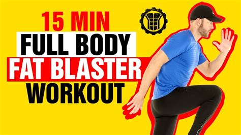 15min Full Body Fat Blaster Workout 100 Bodyweight Tri Bata Hiit