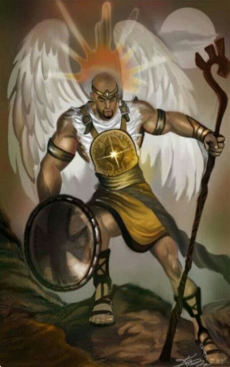 Black Angel Warrior Art