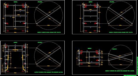 Scaffolds Dwg Block For Autocad Designs Cad