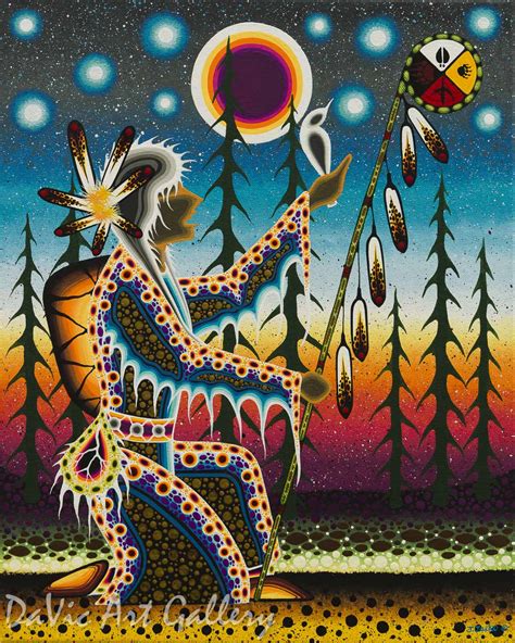 In The Spirit Of Honouring Our Ancestors James Jacko Native Canadian Arts