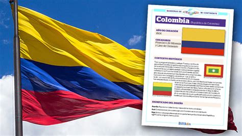 Bandera De Colombia Historia Origen Y Significado Billiken