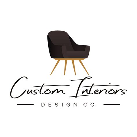 Chair Premade Logo Design Customized With Your Business Name Chairs