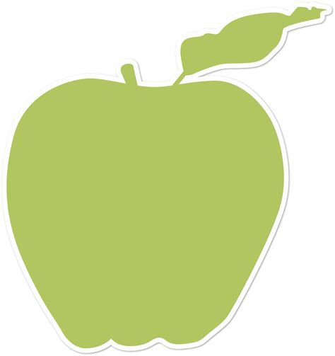 Silhouette Apple Fruit Free Image On Pixabay Pixabay