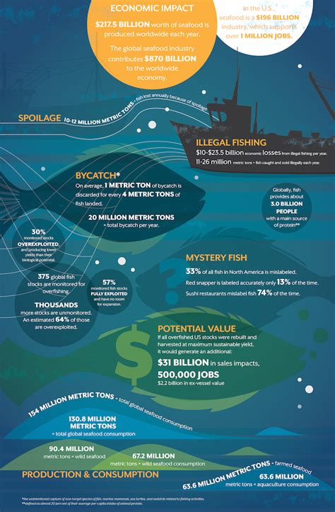 Infographic The Impact Of Overfishing In Statistics Fish