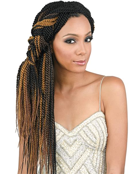 Beloved by those who didn't want to waste time with drying or styling. Bobbi Boss - Crochet Braid SENEGAL TWIST 20"