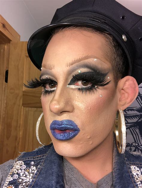 Post Show Drag Makeup 12 Hours From The Start I Think She Holds Up Ccw Products In
