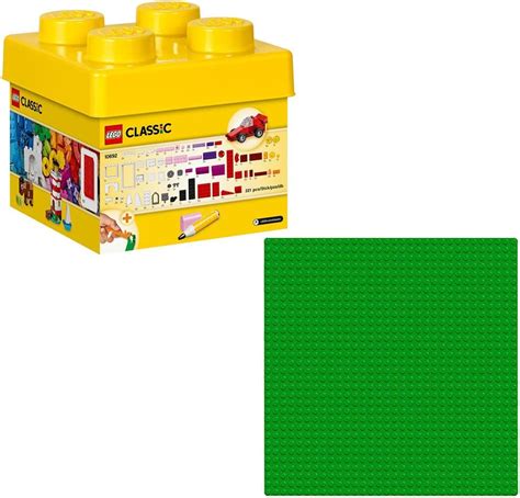 Creator Lego 10692 10700 Classic Bricks Set And Base Plate Green Bigamart