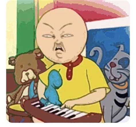 Caillou Is Disgusted With You Rdankmemes